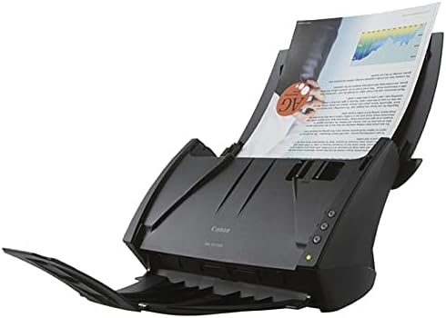 Canon ImageFORMULA DR-2010M Scanner 24 Bits alimenté par Feuilles CMOS CIS LED RVB 210 x 148 mm 50 Feuilles (Reconditionné)
