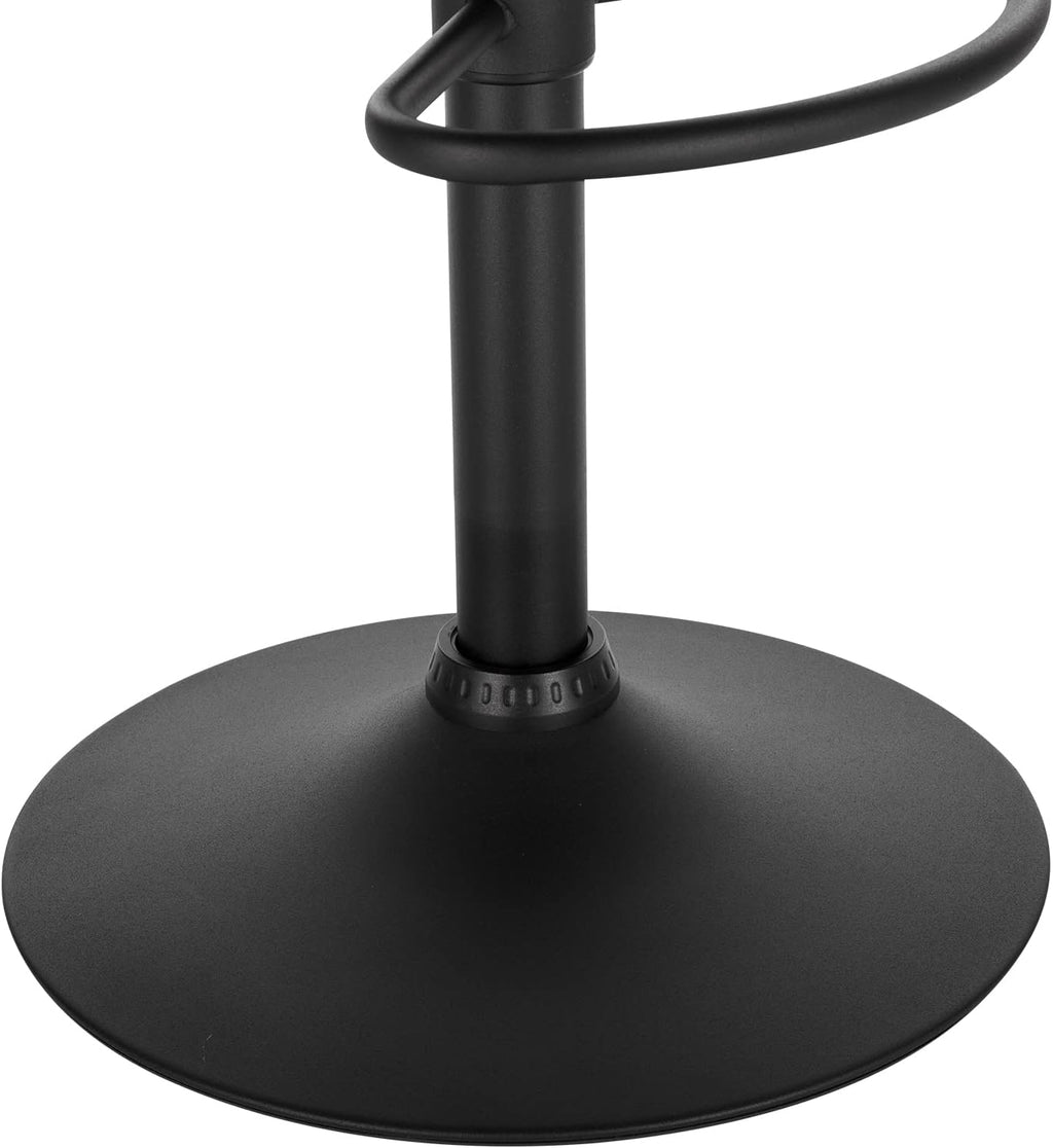 WOLTU Lot de 4 Tabouret de Bar réglable en Hauteur Chaise Haute pour Bar avec Dossier siège rembouré en Velours Pied en métal,Vert Foncé BH139dgn-4