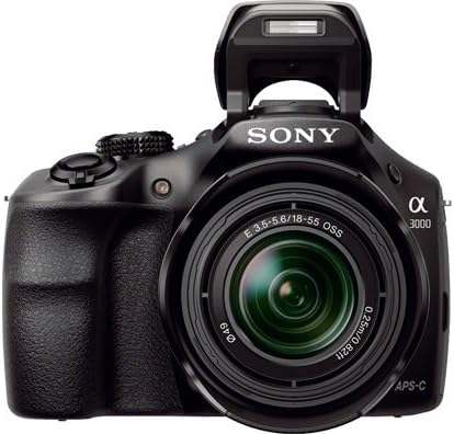 A3000 ILCE-3000KB.CE Kit Reflex Numérique 3" (7,62 cm) 20 Mpix USB/HDMI + Objectif 18-55 mm Noir