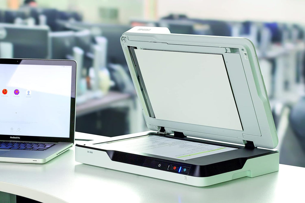 WorkForce DS-1630 | Scanner de documents A4 - 1200x1200 DPI, ADF, USB 3.0, recto-verso, 25ppm, traitement intelligent de l'image, design compact