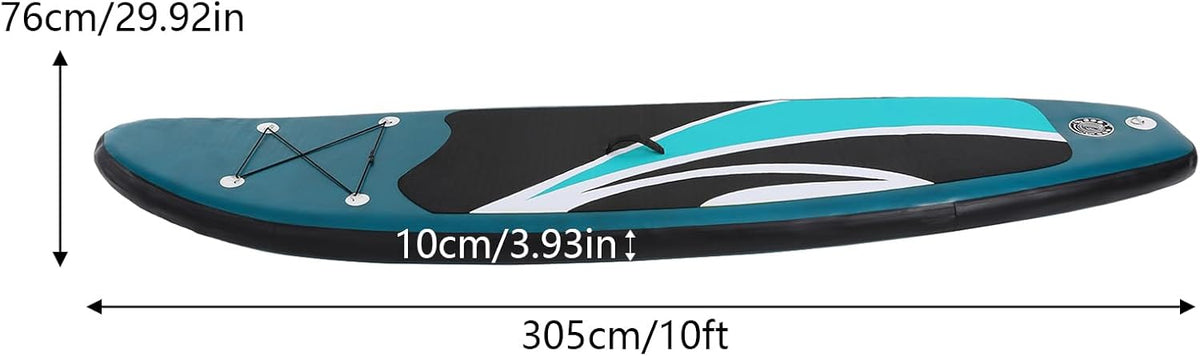 Stand Up Paddle Board gonflable avec pagaie et pompe manuelle jusqu'à 150 kg