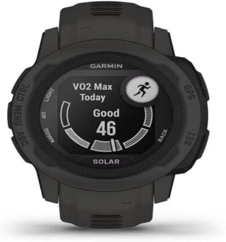 Instinct 2s, Solar Graphite - Montre GPS Solaire Robuste et connectée - Boîtier 40 mm