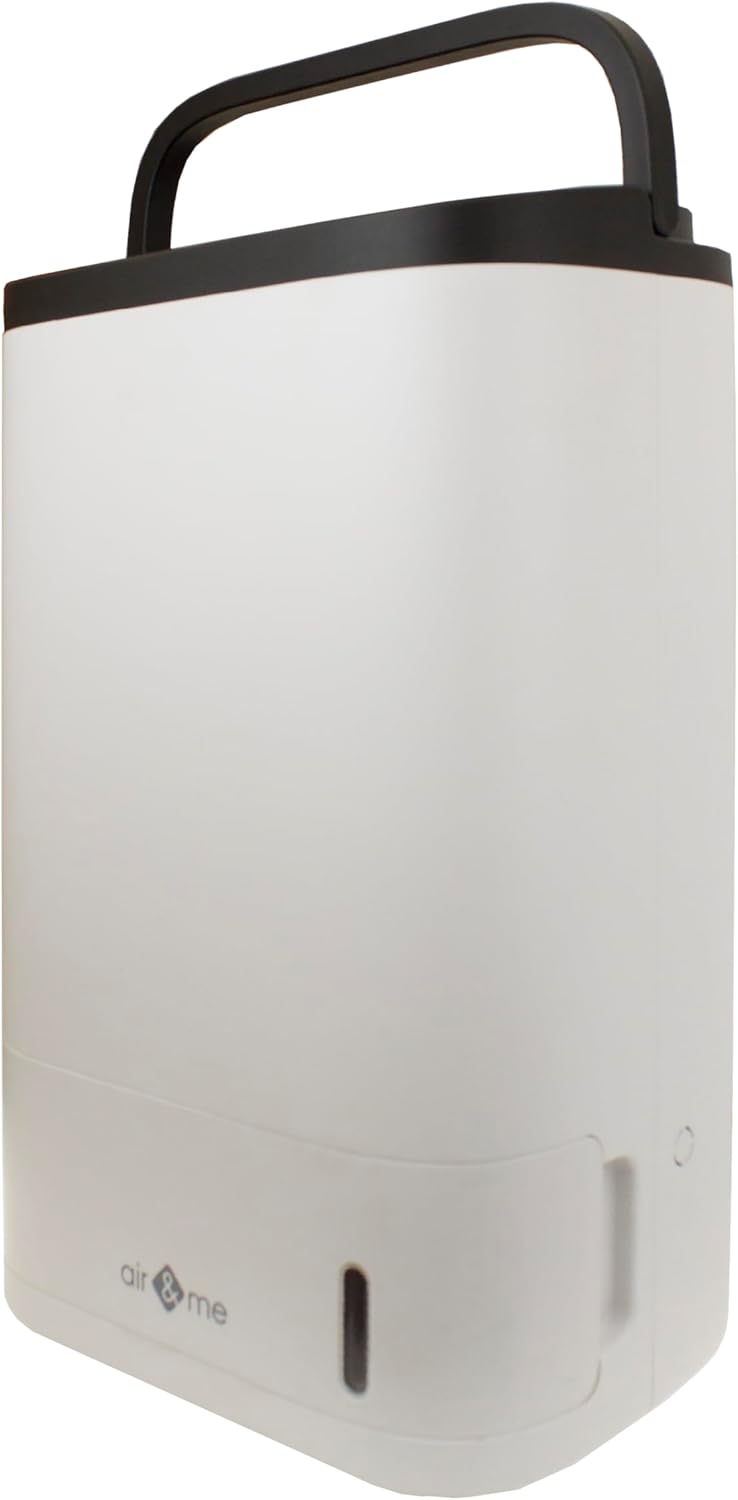 Air&Me Déshumidificateur EVEL basse température dès 0°C. Naturel et sans compresseur– Connecté et programmable . Volet oscillant