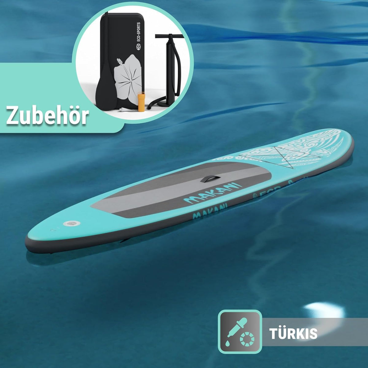 Stand Up Paddle Board | Planche SUP polyvalente 320 cm | xxx | Kit complet | Noyau Drop Stitch | Jusqu'à 120 kg | 3 ailerons | Sac de transport | Pour débutants et confirmés | Gonflable