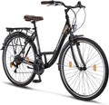 Chillaxx Bike Strada Premium City Bike de 26 et 28" – Vélo pour filles, garçons, hommes et femmes – Dérailleur 21 vitesses – Vélo de ville hollandais
