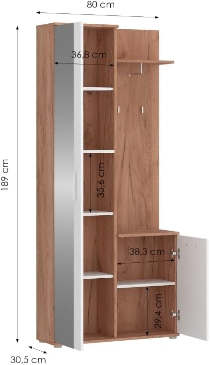 TIKO Armoire pour entrée Intra