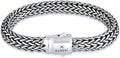 Bracelet Kuzzoi en argent - Fait à la main - Pour hommes - Avec gravure Kuzzoi - 10 mm de large - 66 g - 335204