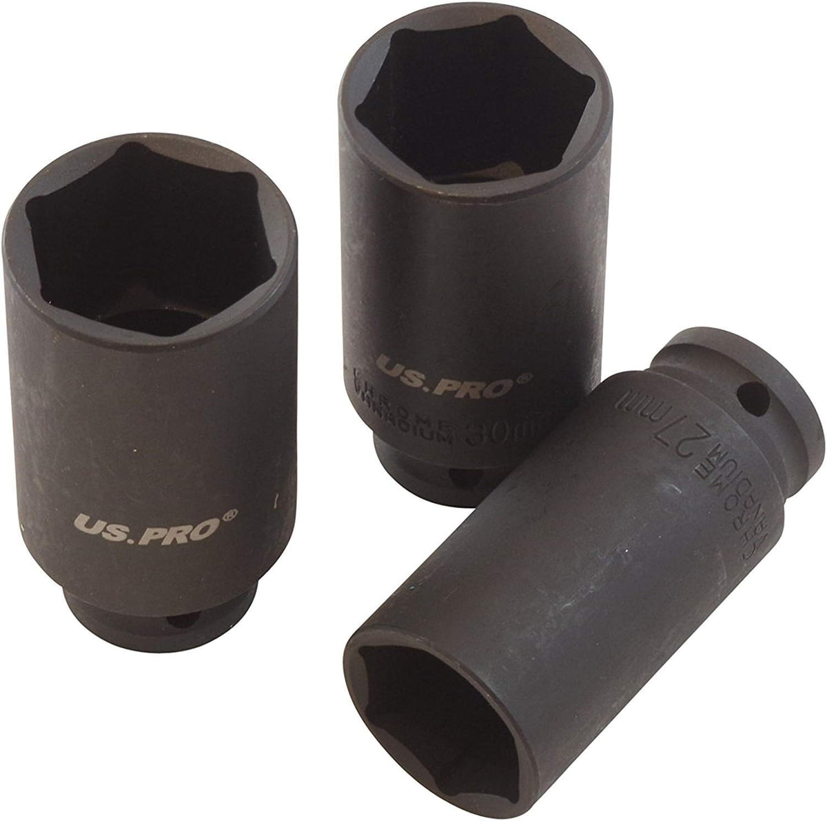 DTW700Z - Clé à chocs BL 18V LXT 700Nm 1/2" 60 x 450 mm & US PRO B1340 Jeu de 16 douilles à choc 1/2"" de 10 à 32 mm"