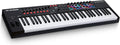 M-AUDIO Oxygen Pro 61 – Clavier maître USB-MIDI 61 touches avec pads, potentiomètres, boutons et faders assignables MIDI et pack de logiciels inclus