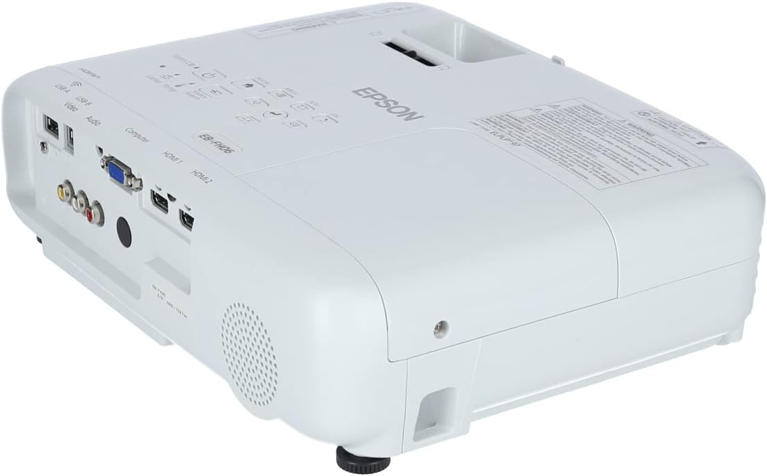 EB-FH06 Projecteur 3LCD Full HD 1920 x 1080p, 3500 lumens de luminosité blanche et couleur, rapport de contraste 16 000:1, Wi-Fi en option, HDMI)
