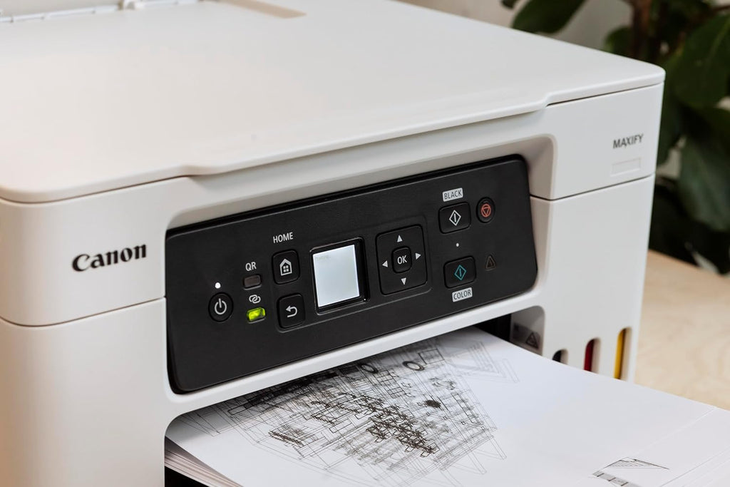 Canon MAXIFY GX3050 imprimante 3-en-1 bureautique - Jet d'encre à réservoir Rechargeable, Blanc