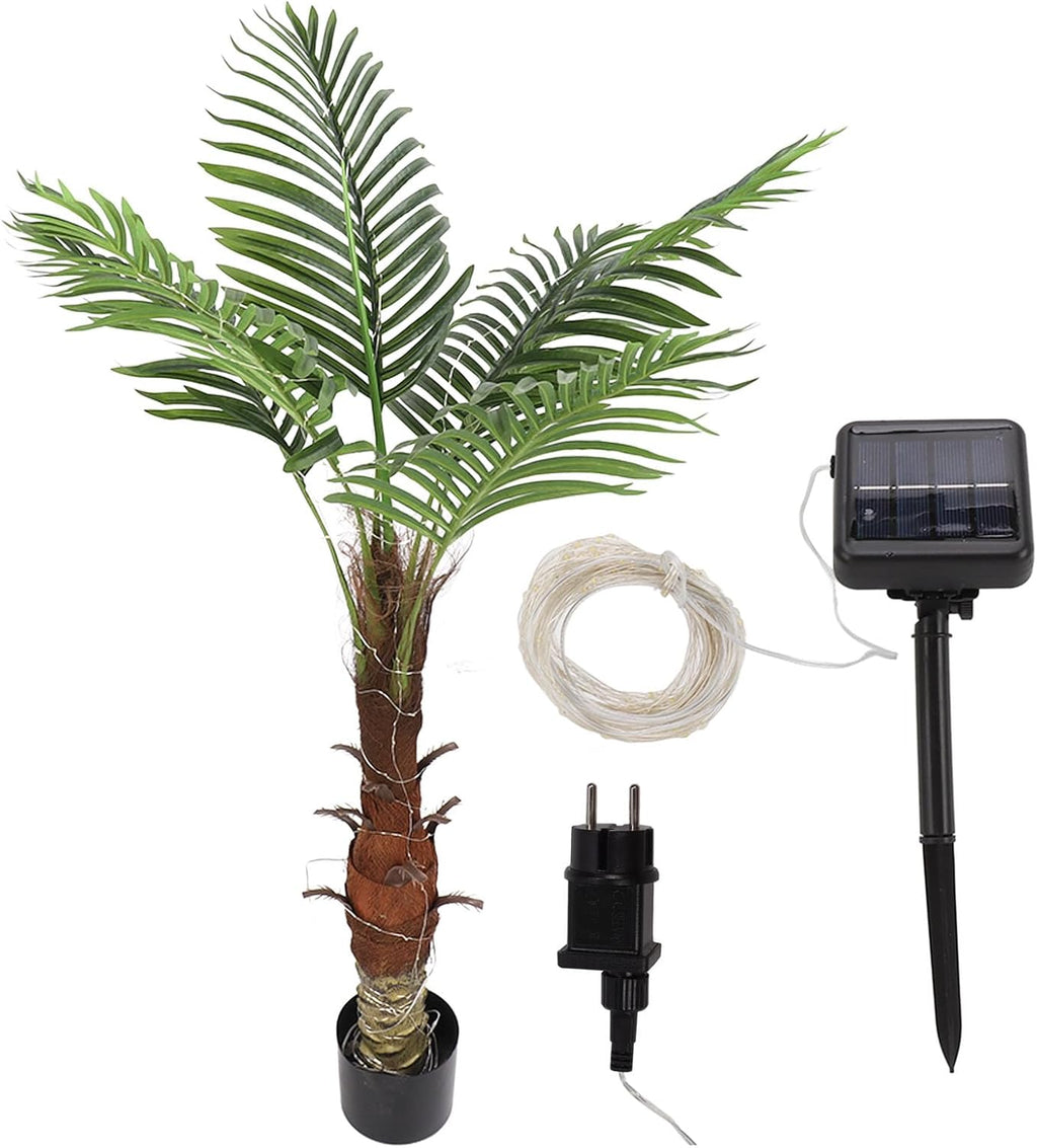 Chiyyak Lampe à Coco à la Maison, 120 Cm D'éclairage de Palmier de Palmier Grand-mère IP65 pour le Patio