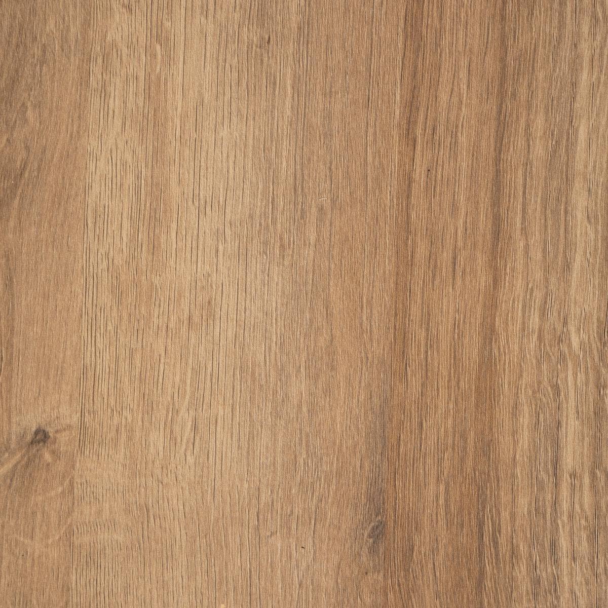 Atmosphera Créateur d'Intérieur - Bureau Colva 2 Portes Effet Chêne - Meuble de Rangement pour Chambre, Salon, Bureau - L105 x H75cm - Bois et Noir