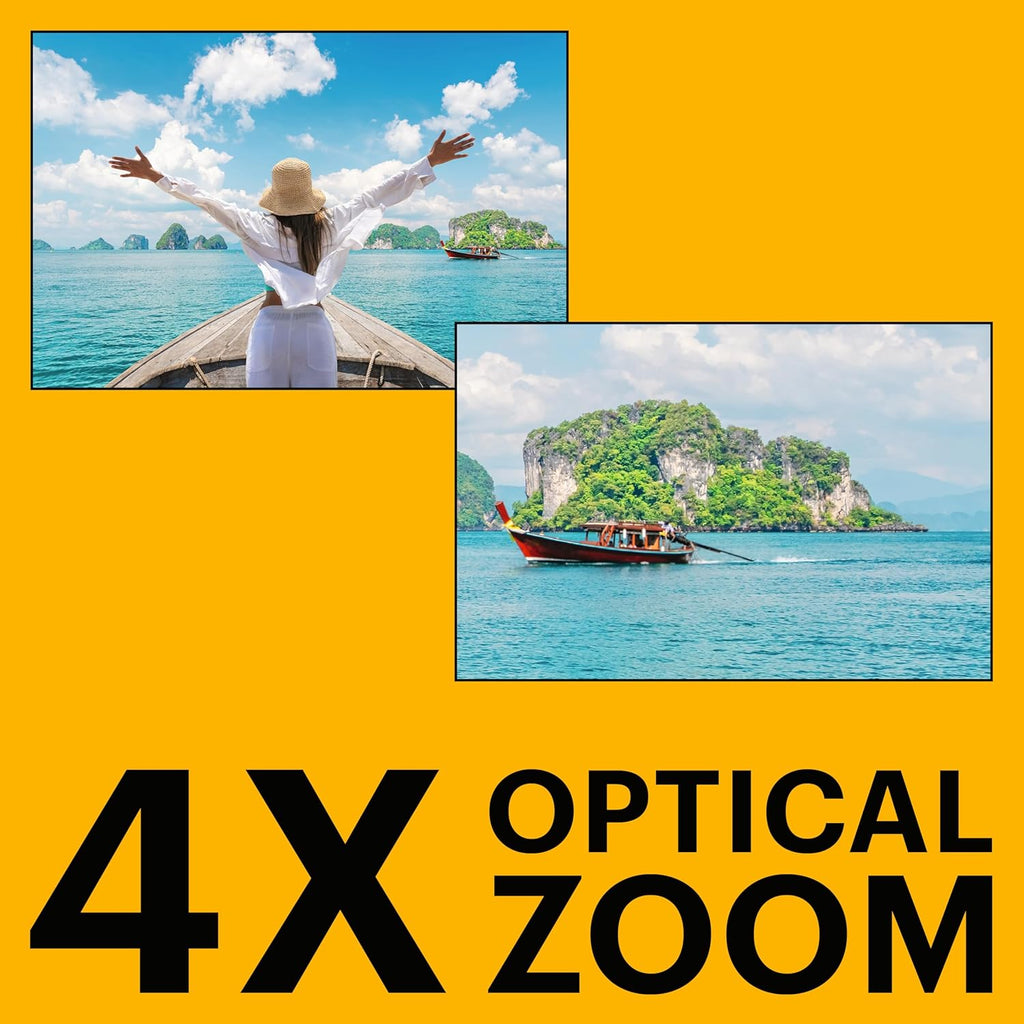 KODAK Pixpro WPZ2 - Appareil Photo Numérique Compact 16M Pixels, étanche à 15m, Anti-Choc, Video 720p, Ecran LCD 2,7 - Batterie Li-ion, Blanc