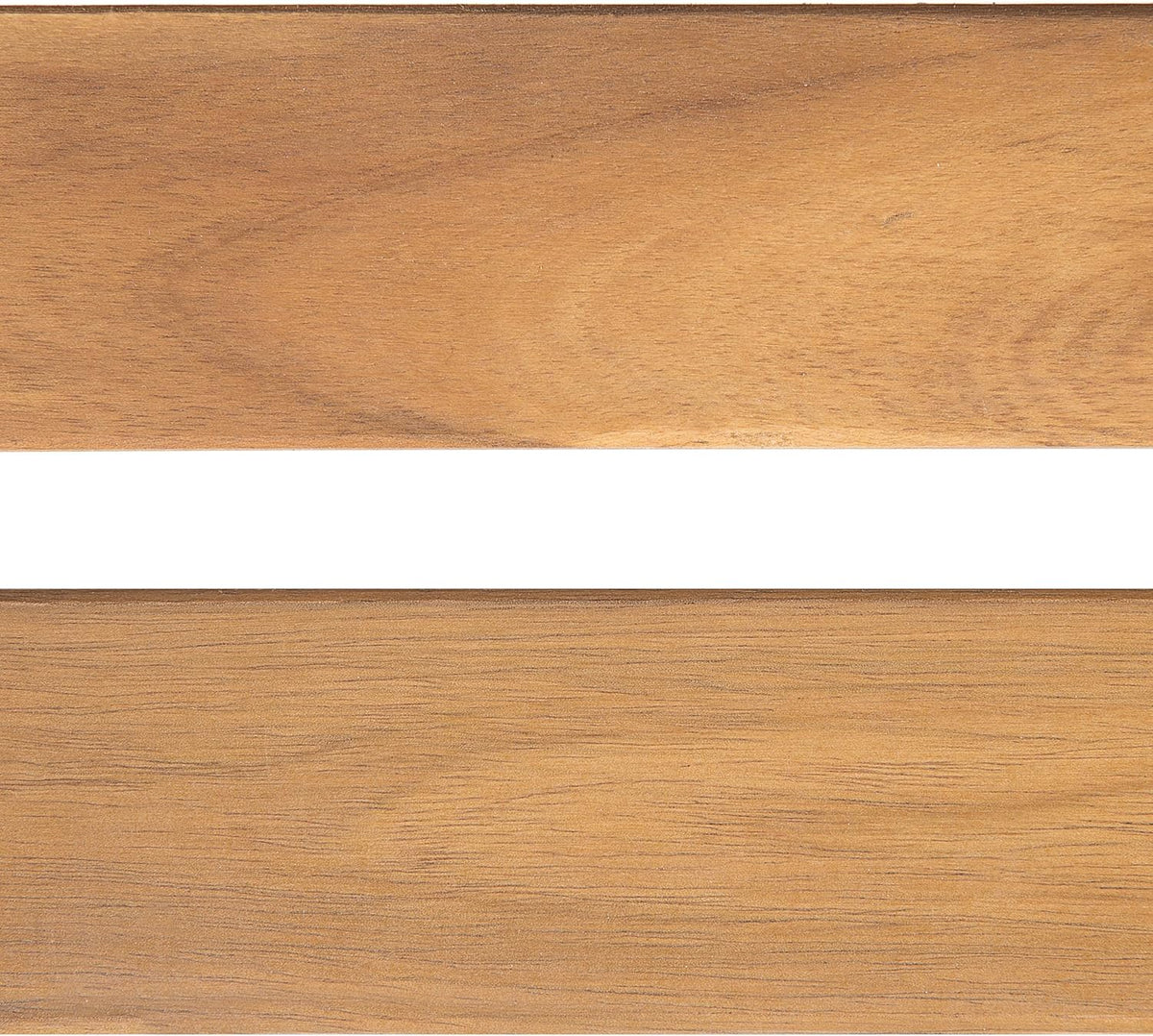 Beliani Banc de Jardin ou Terrasse 180 cm en Bois d'Acacia Certifié de Marron Clair Durable et Facile à Entretenir Design Traditionnel