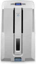 De’Longhi Tasciugo AriaDry - Déshumidificateur Portable pour la Maison, Élimination Humidité 30L/24h, Séchage, Anti-Moisissure, Pompe drainage 5m, Silencieux, Ecran LCD, Minuteur, Blanc (DD230P)